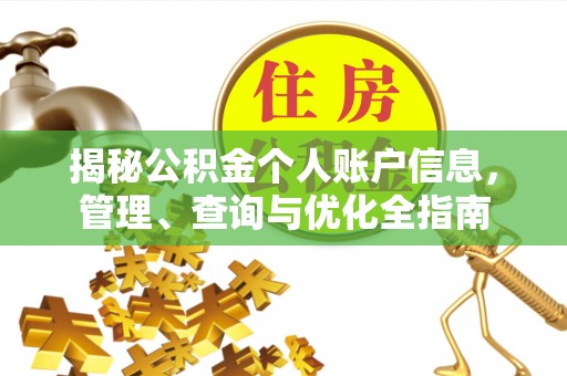 巴彦揭秘公积金个人账户信息，管理、查询与优化全指南