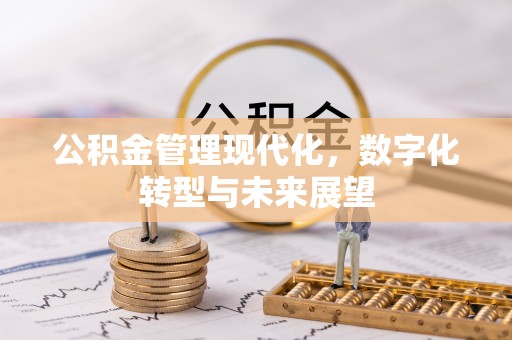 巴彦公积金管理现代化，数字化转型与未来展望