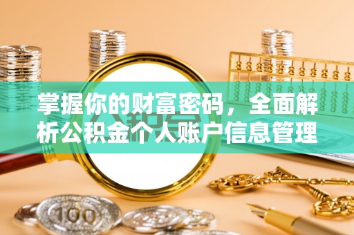 巴彦掌握你的财富密码，全面解析公积金个人账户信息管理